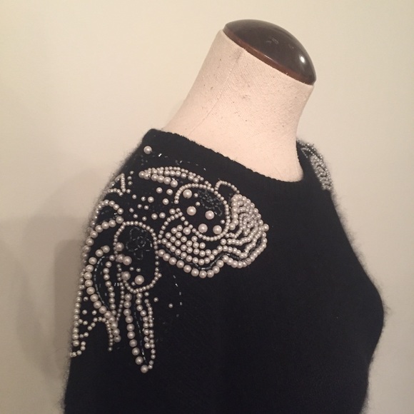 Vintage Embellished Sweater Dress - Picture 6 of 7